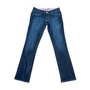 Paige Skyline Bootcut Jeans Womens Size 27 Dark Wash Denim